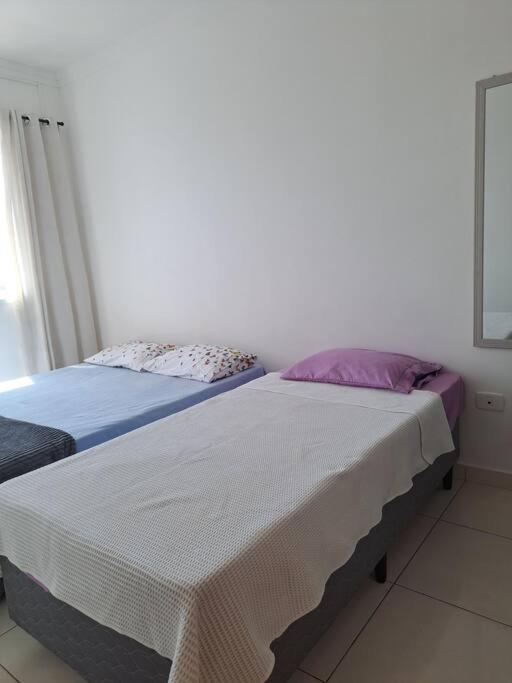 Apto Aconchegante Beira Mar Com Ar No Quarto Solemar Exterior foto